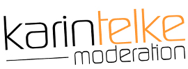 Podiumsdiskussion Moderation Moderator Moderatoren Logo